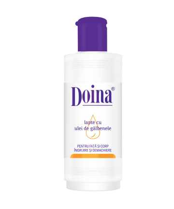 Doina, lapte cu ulei de galbelene 200ml