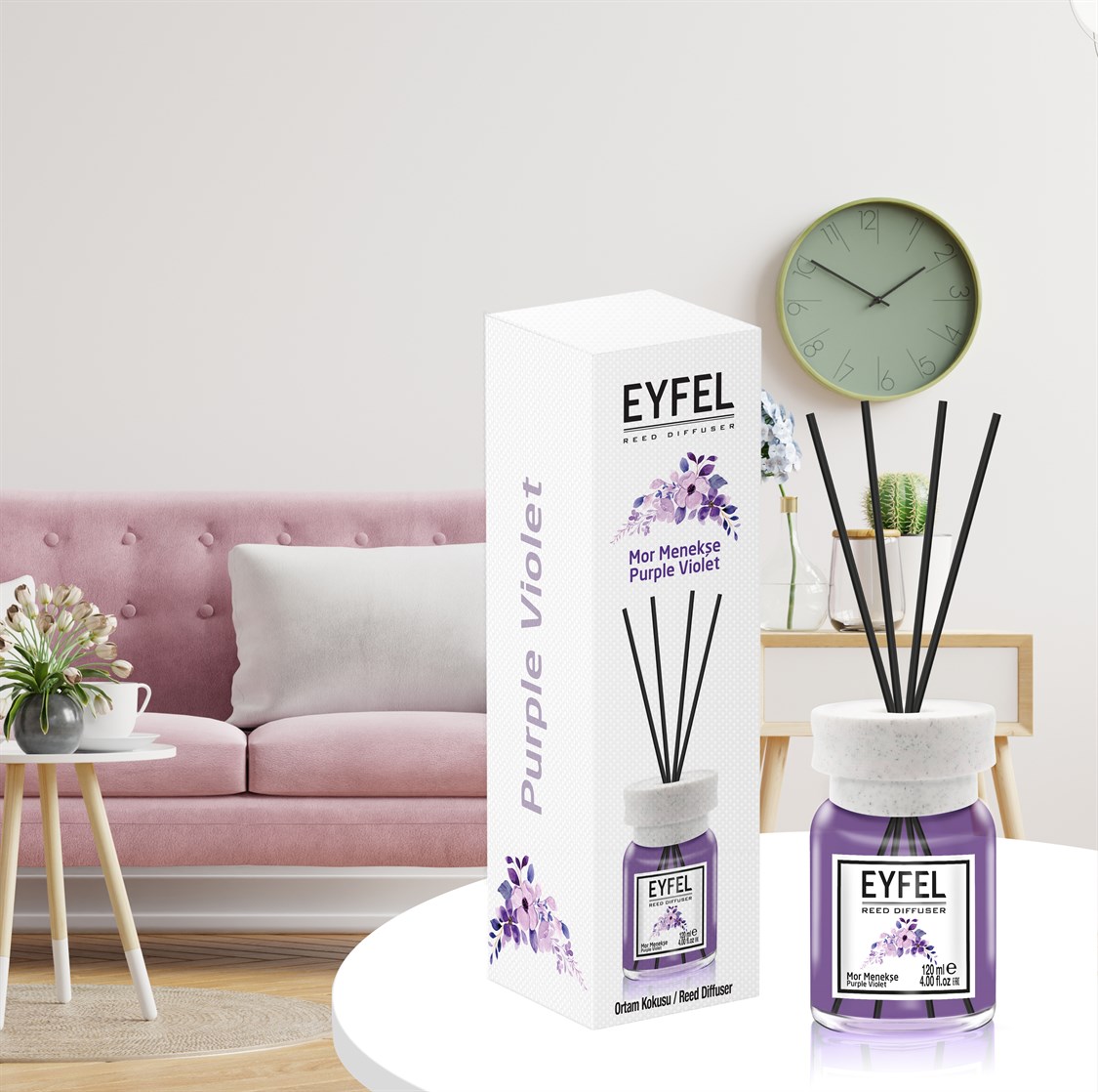 Odorizant camera Eyfel Violete 120ml